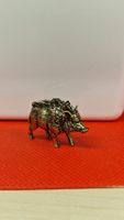 Süsses Wildschwein, Messing Miniatur, Glücksbringer!