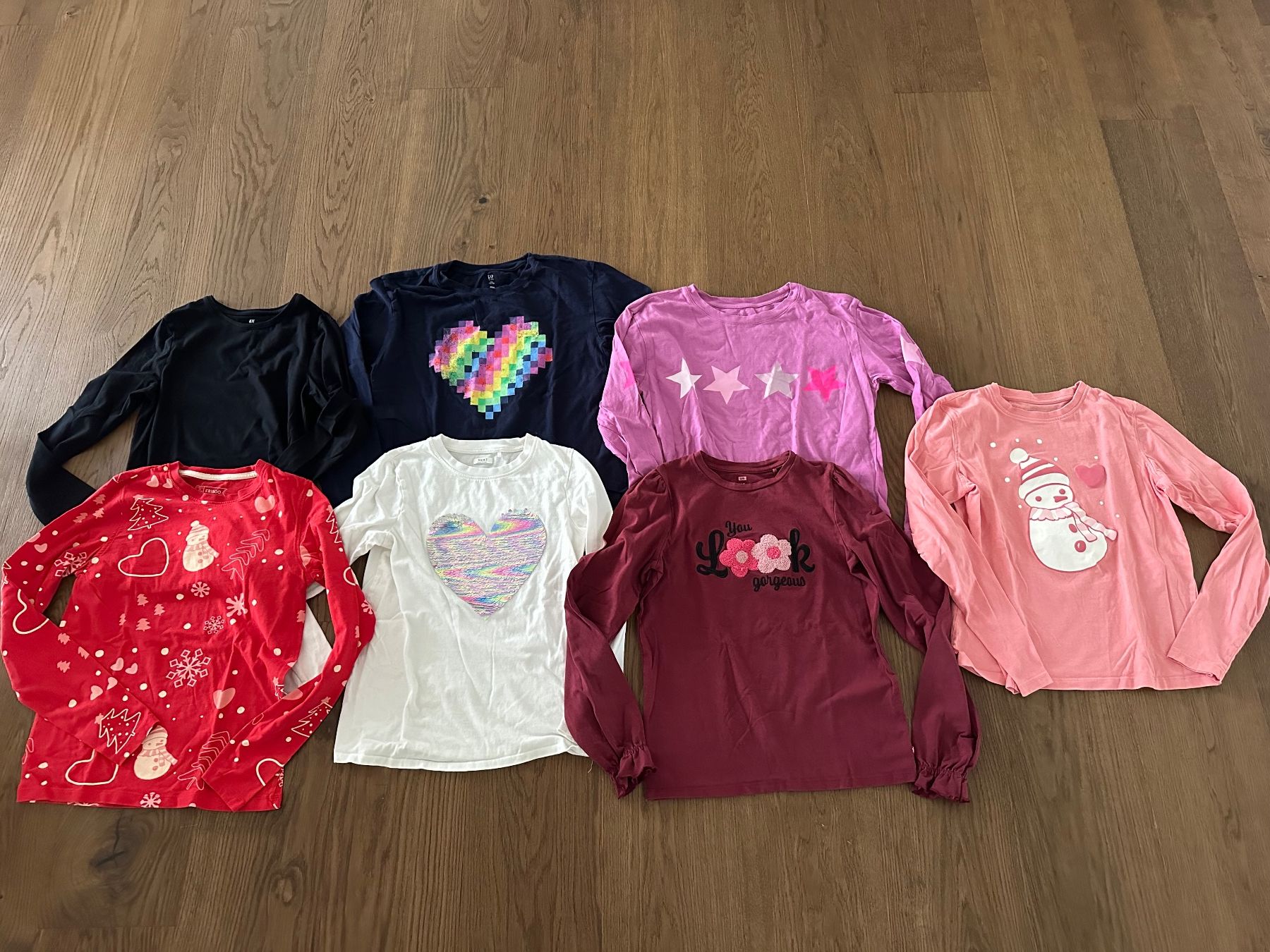 Lotti & Set di vestiti: 7 Langarmshirts Grösse 158 – Usato da Brunnen venduto da ann_6x55