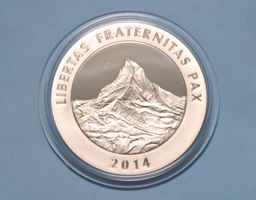 2014 Silber 1 unze