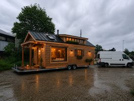 Tinyhouse Anhänger 12m lang