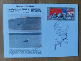 Brief Landung von Sojus in Kasachstan 21. Juli 1975 11h51