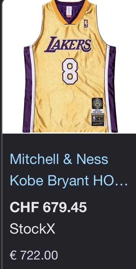 Canottiere & Pantaloni: Mitchell & Ness Kobe Bryant  -50% HOF Reversible Jersey – Nuovo (secondo la descrizione) da Cademario venduto da mor_28sy 4