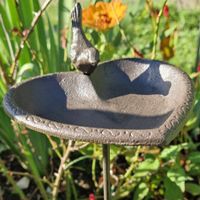 Mini Vogeltränke Gusseisen 15 x 79cm