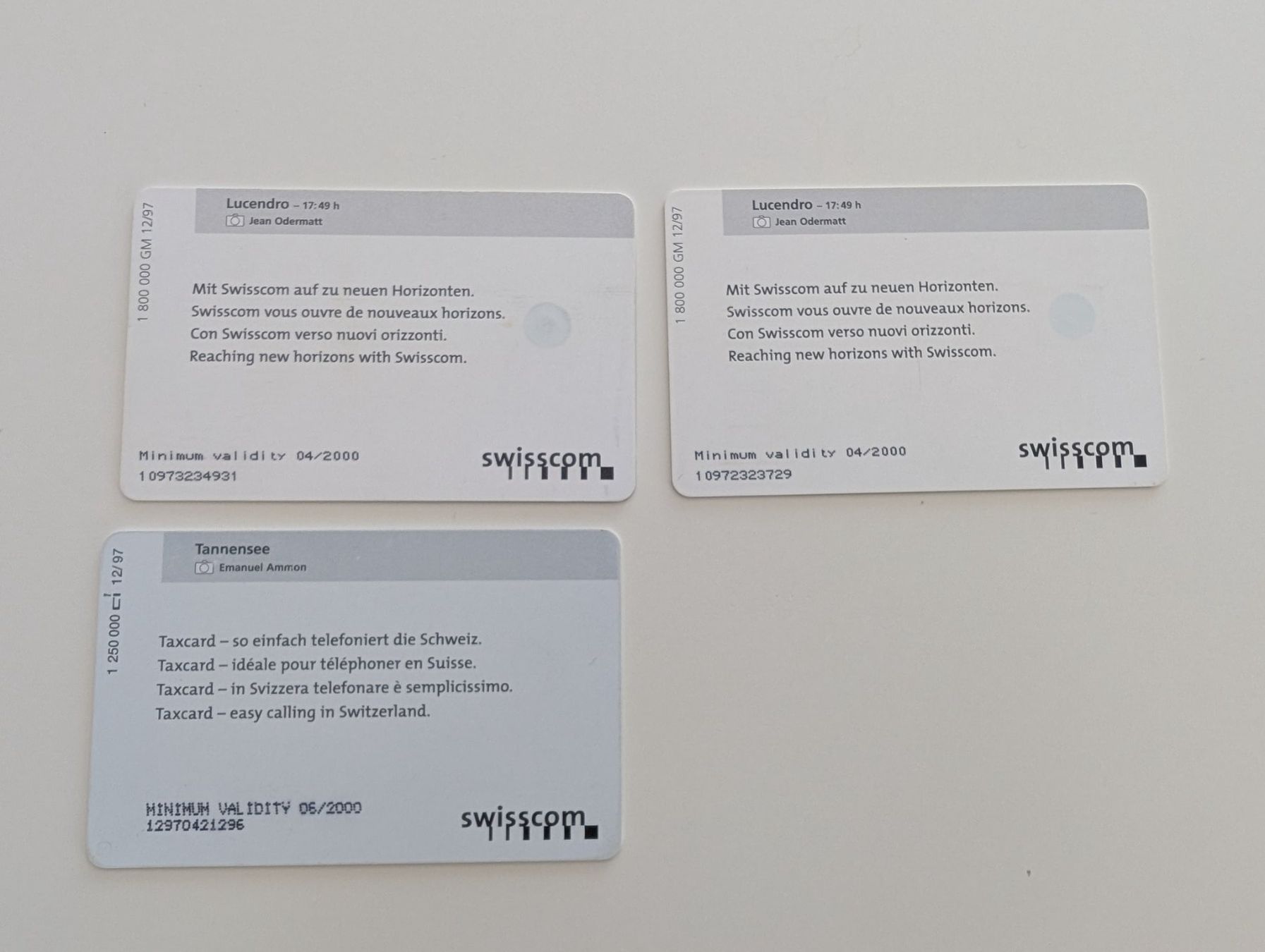Swisscom Telefon- & Taxkarten: Telefonkarten Swisscom – Gebraucht aus Jegenstorf von nad_6gms 1