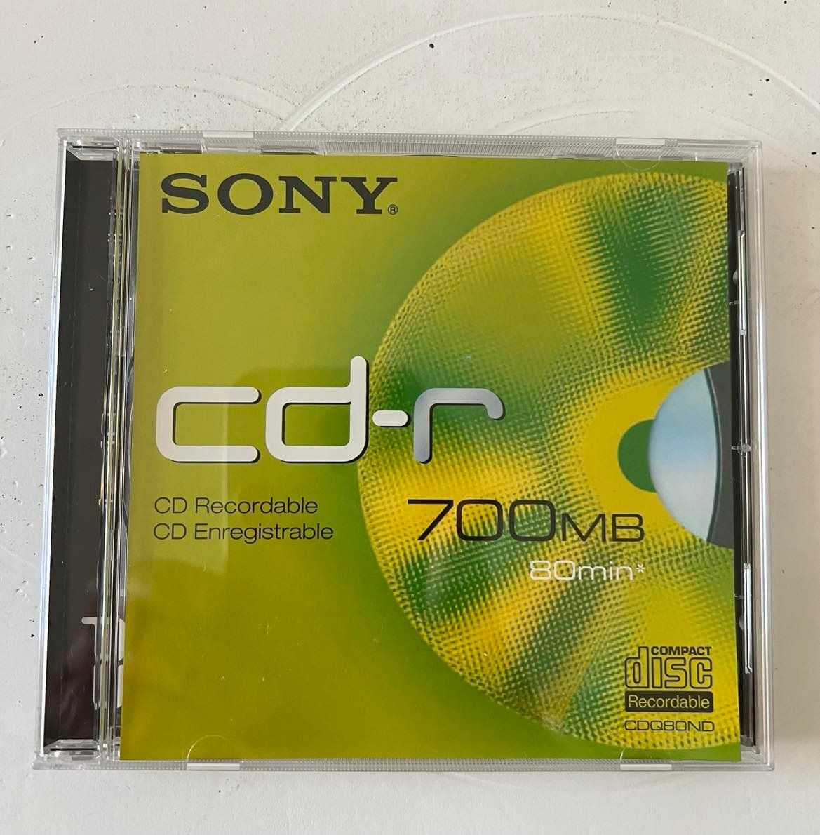 CD & DVD vergini: Sony CD-Rohling 700 MB – Nuovo e nell'imballaggio originale da Kriens venduto da waedu1965