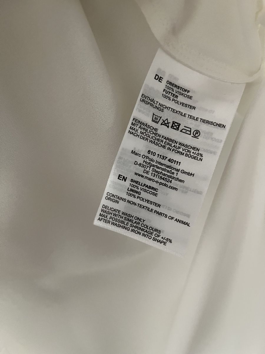 Marc O'Polo Camicette: Neue Marc O’Polo Viskose Bluse – Nuovo e nell'imballaggio originale da Wettingen venduto da epe_9vbf 4