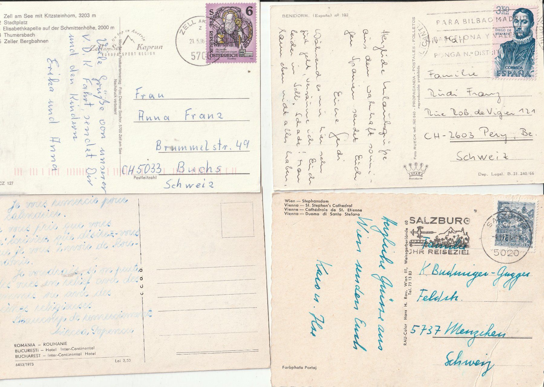 Cartoline postali: 20 Diverse Karten Weltweit – Usato da Lumbrein venduto da made02 5