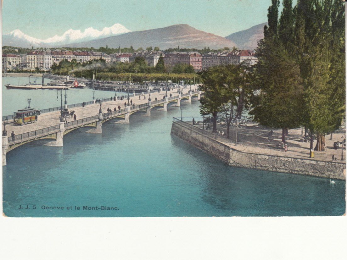 Ansichtskarten: Genève 1908 – Gebraucht aus Bürglen TG von StampGraf