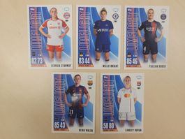 Topps Match Attax Frauen CL 2023/24 Limelight - 5 Karten