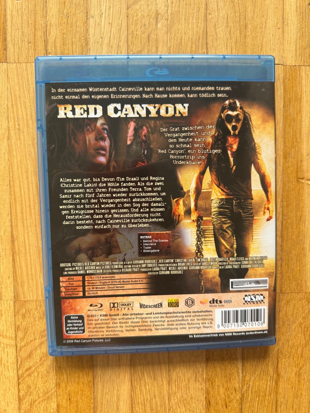 Tutti i DVDs: RED CANYON. (BLU-RAY) – Usato da Basel venduto da san_2qlq 1