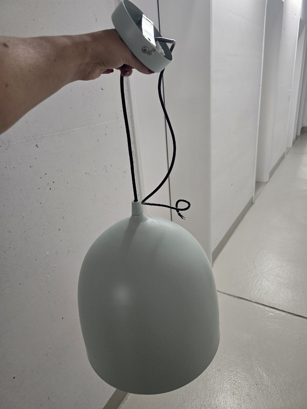 Lampade: Pendellampe - mint grün metal – Nuovo (secondo la descrizione) da Schenkon venduto da jea_r8yl 2
