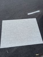 Stopper-Teppich grau 120x180cm für Bürostuhl 