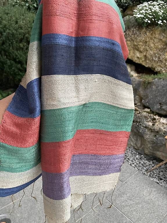 Foulard & Sciarpe: Seidenschal - EINZELSTÜCK/Handarbeit – Nuovo (secondo la descrizione) da Oberwil BL venduto da magaz-1 3