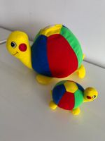 Mama und Baby Rassel Stofftier Schildkröte,🐢🐢