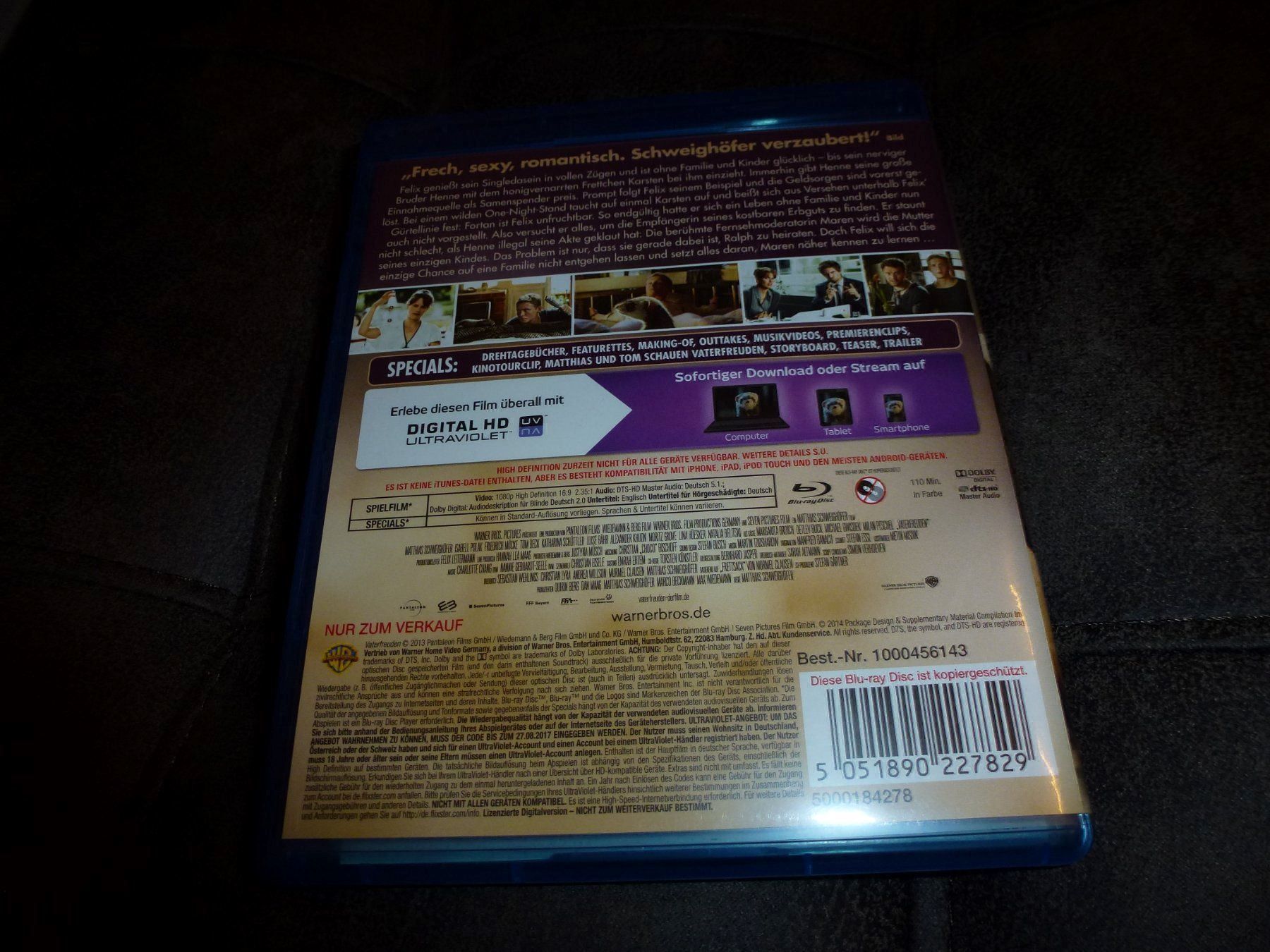 Tutti i DVDs: Vaterfreuden BLU-RAY – Usato da Olten venduto da Disc-Verkauf 2
