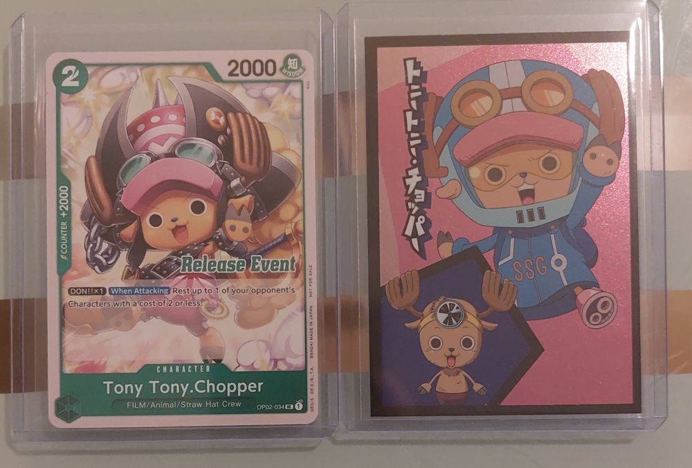 2x Tony Tony Chopper: One Piece TCG OP02 + Limited Edition! (Neu ...