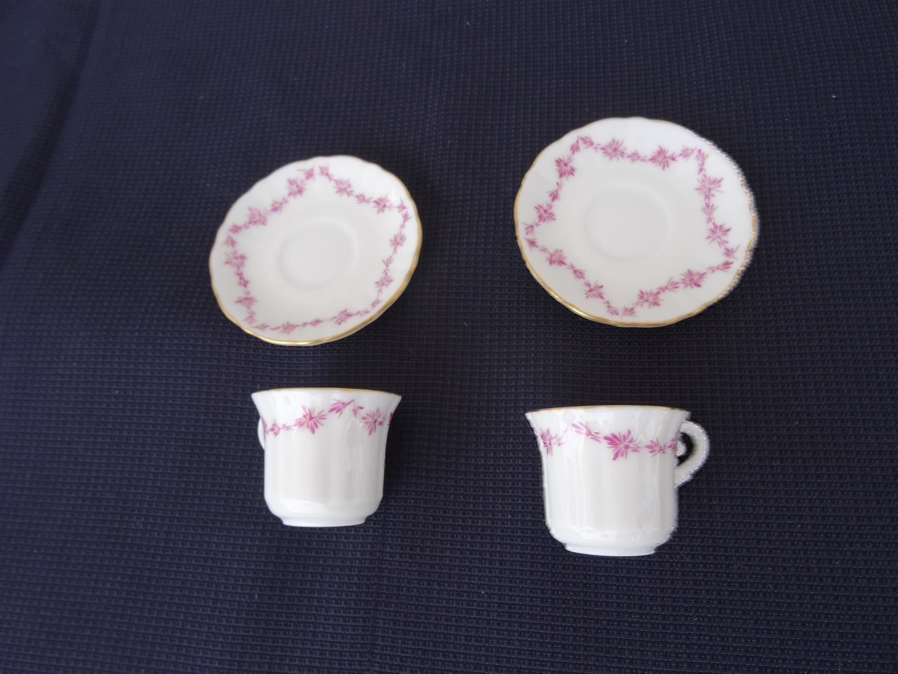 Set di piatti: wunderschönes Miniature Tête-a-Tête – Usato da Lupfig venduto da Hubi64 8