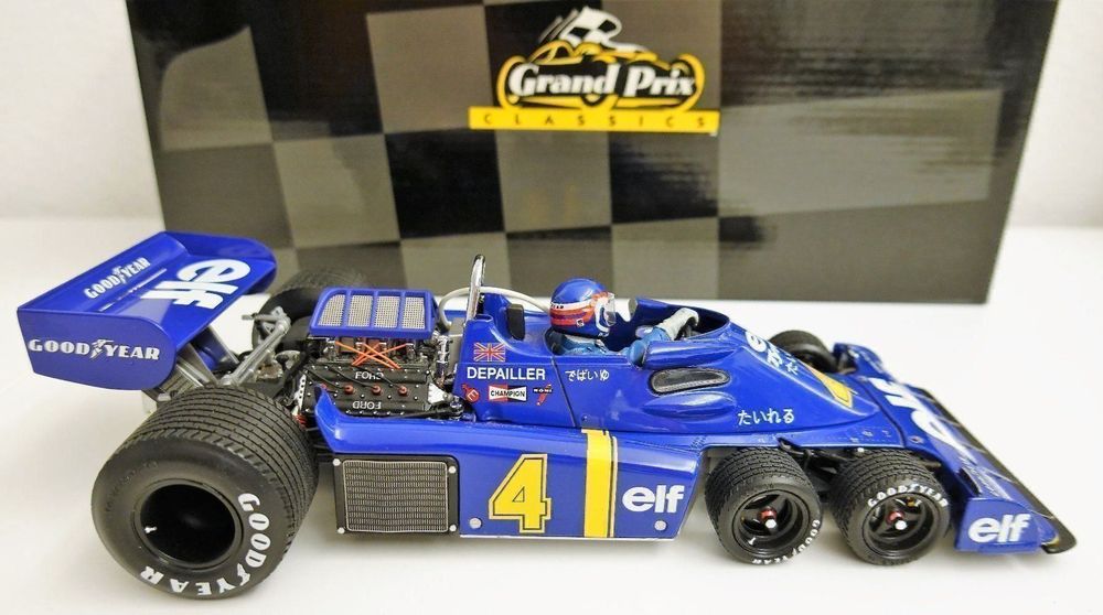 Exoto 1:18 – Tyrrell Ford P34 #4 – Patrick Depailler – GP Japon 1976 – 97043