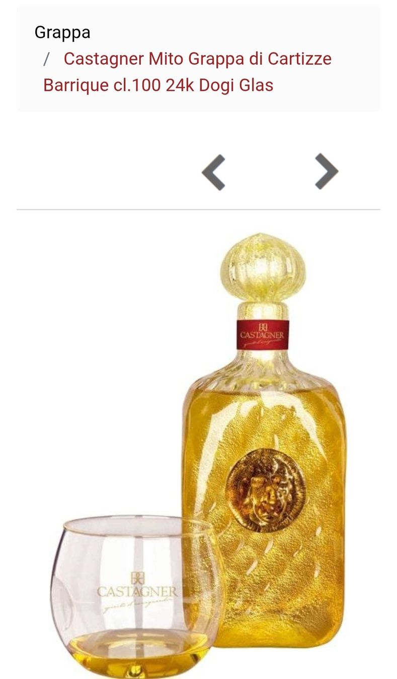 Murano Altro: Murano Grappa Flasche 24 K – Usato da Fruthwilen venduto da Mostro-Medusa 5