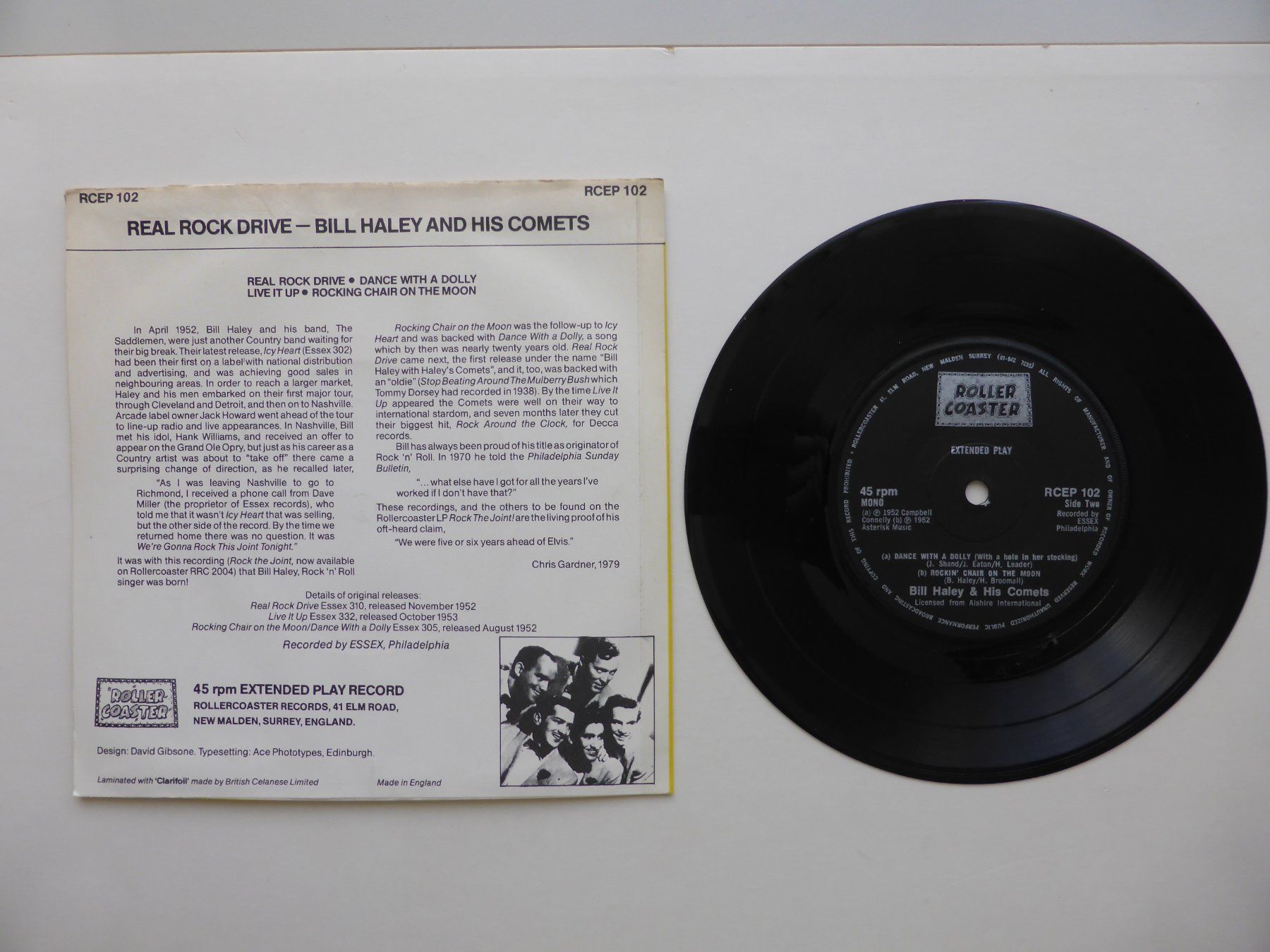 Dischi in vinile: VINYL SINGLE  EP  BILL HALEY and HIS COMETS – Usato da Küssnacht am Rigi venduto da Mondkinder 1