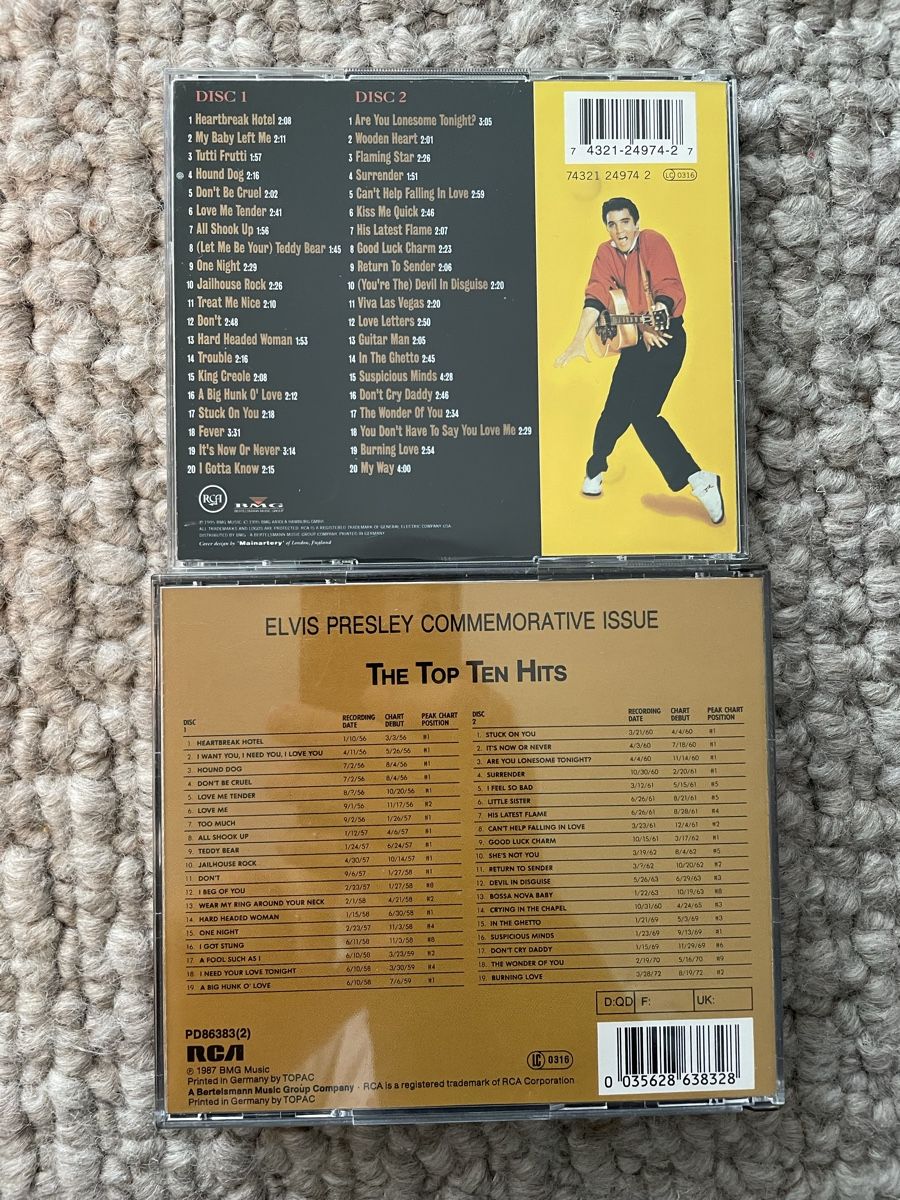 CD: 2x Elvis Presley – Usato da Reinach AG venduto da trigger7811 1
