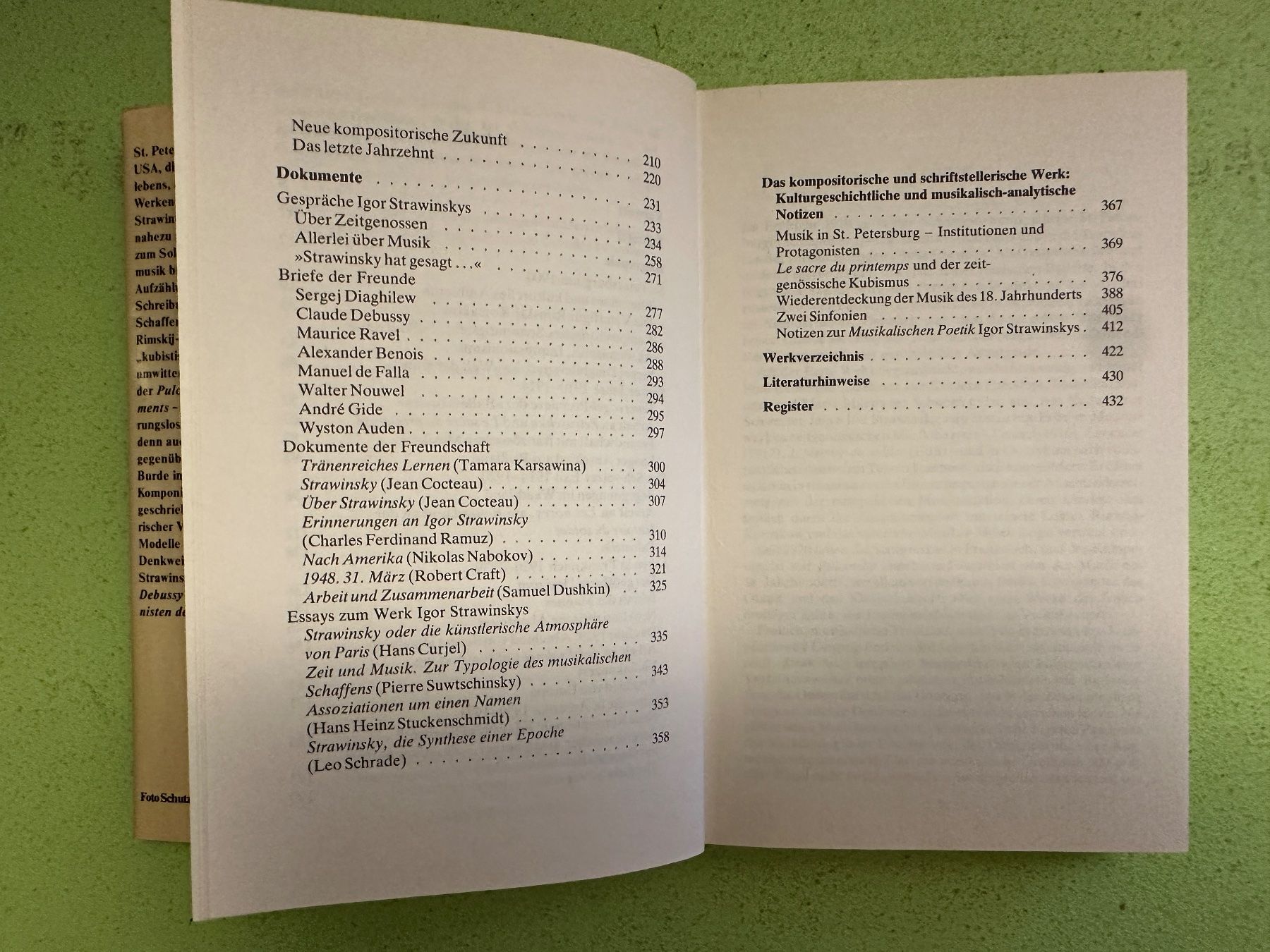 Libri: Wolfgang Burde: Strawinsky. Monographie. – Usato da Zürich venduto da allp 4