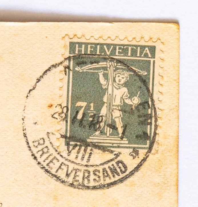 Cartoline postali: Ansichtskarte Schaffhausen / Bahnhofstrasse mit Post und Bah – Usato da Riehen venduto da Tignanello1 2