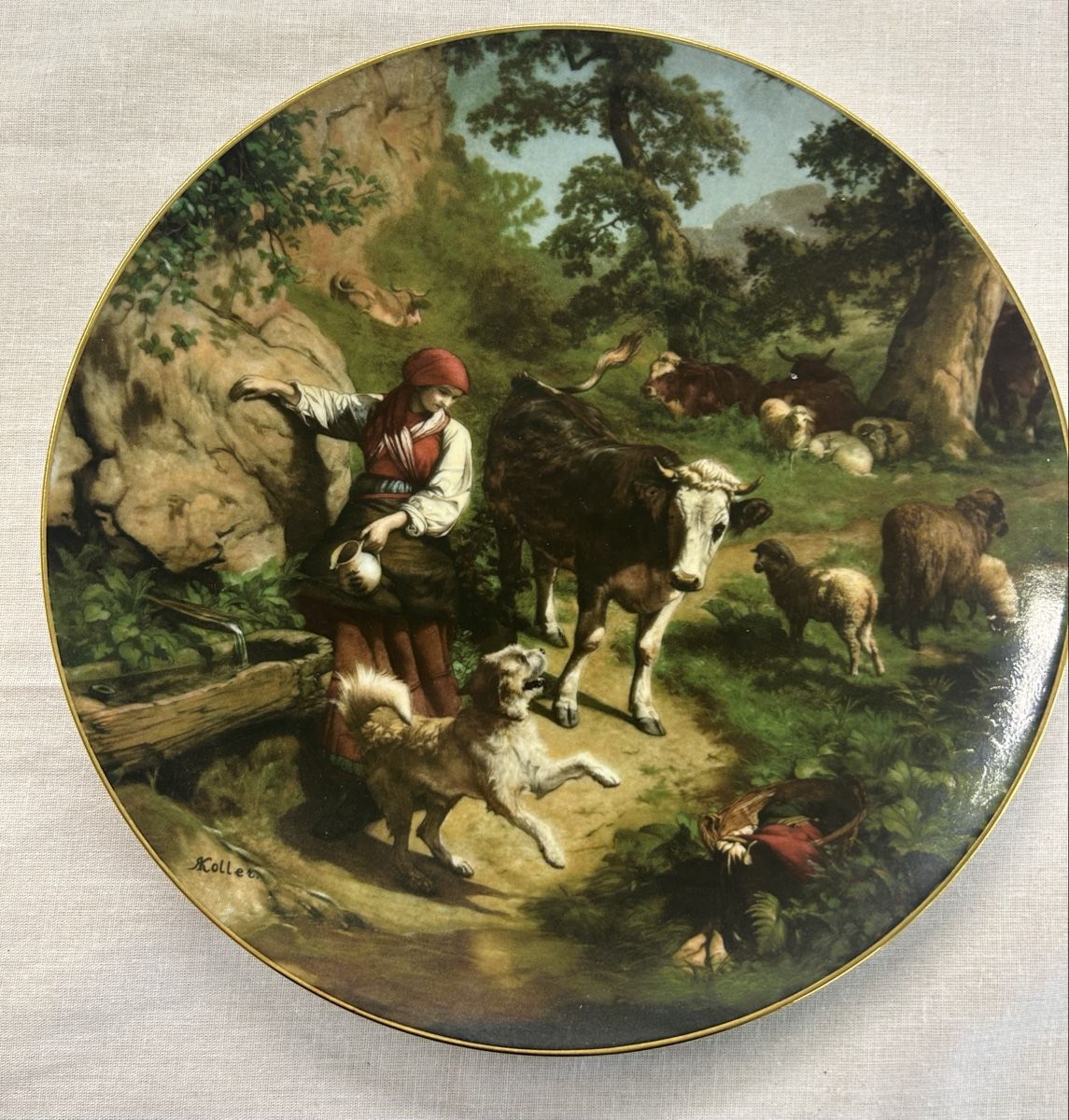 Teller: Sammlerteller Rudolf Koller Serie, 3 Teller, guter Zustand – Neu (gemäss Beschreibung) aus Köniz von mimi612 3