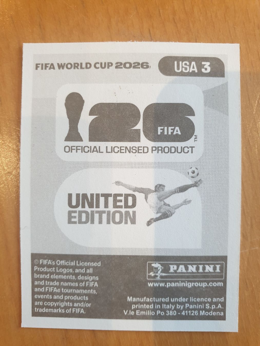 Panini Sammelbilder & Trading cards: Panini WM 2026 USA CHRIS RICHARDS 03 – Neu (gemäss Beschreibung) aus Einsiedeln von MGXX 1
