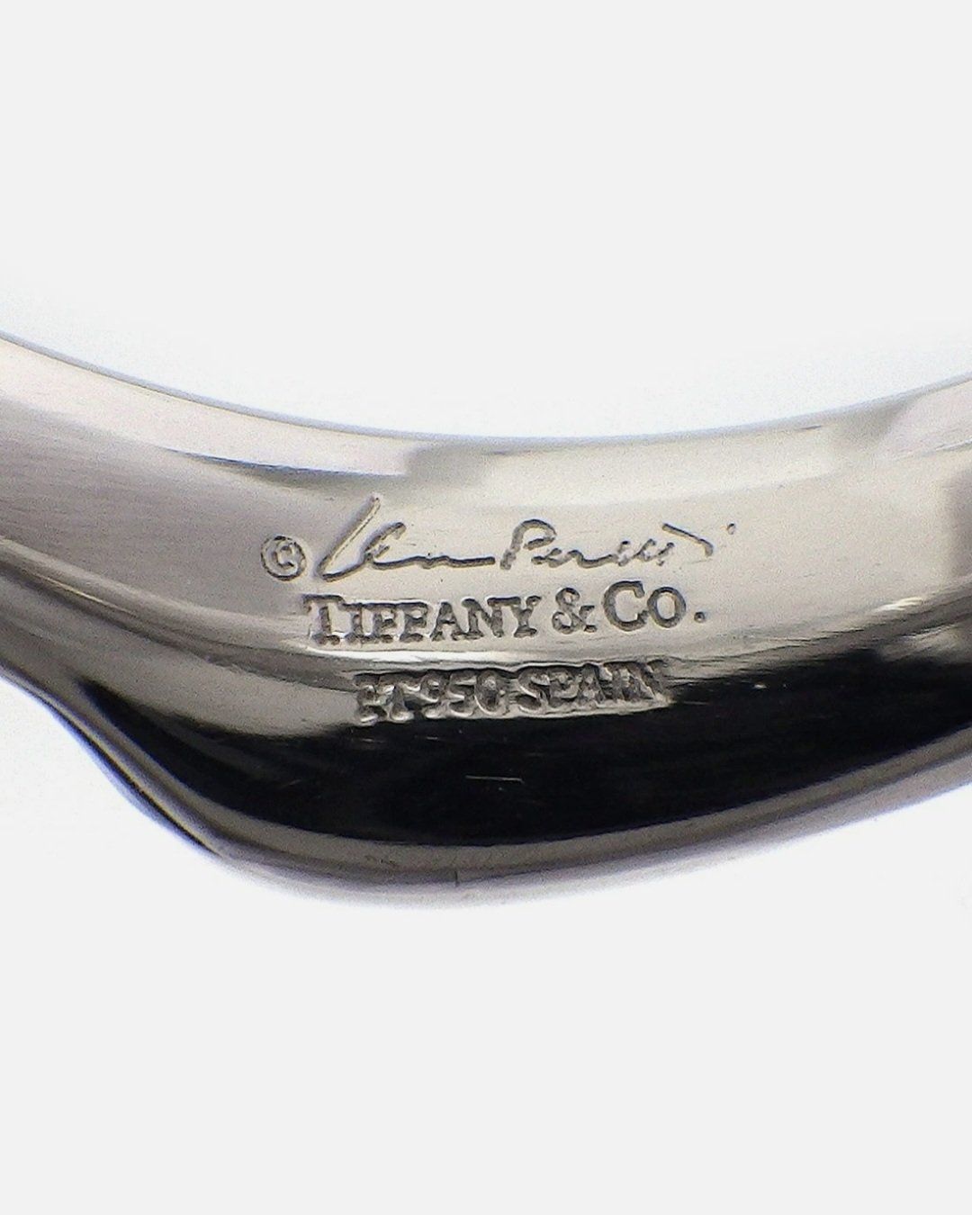 Tiffany & Co. Anelli: Tiffany & Co. 950 Platin Ring Diamanten – Usato da Bottighofen venduto da menschenfamilie 1