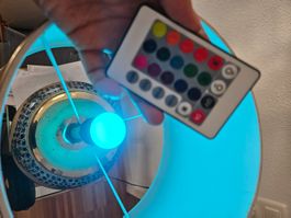 Glühbirne LED mit Fernbedienung