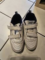 Sneakers Schuhe weiss mit blauen Gr. 39