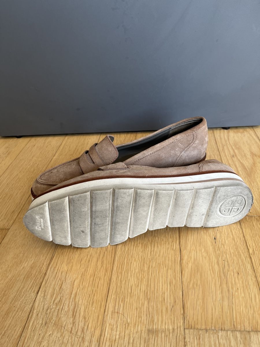 Dune London Damenschuhe: Wildleder Loafers – Gebraucht aus Allschwil von MaloseS08 4