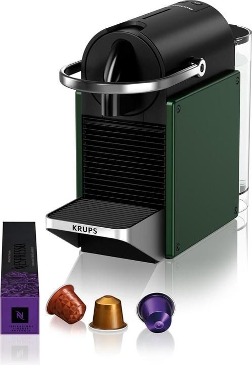Kaffeemaschinen & Espressomaschinen: Krups Nespresso Pixie Kaffeemaschine Grün  – Gebraucht aus Brugg AG von asiek7777