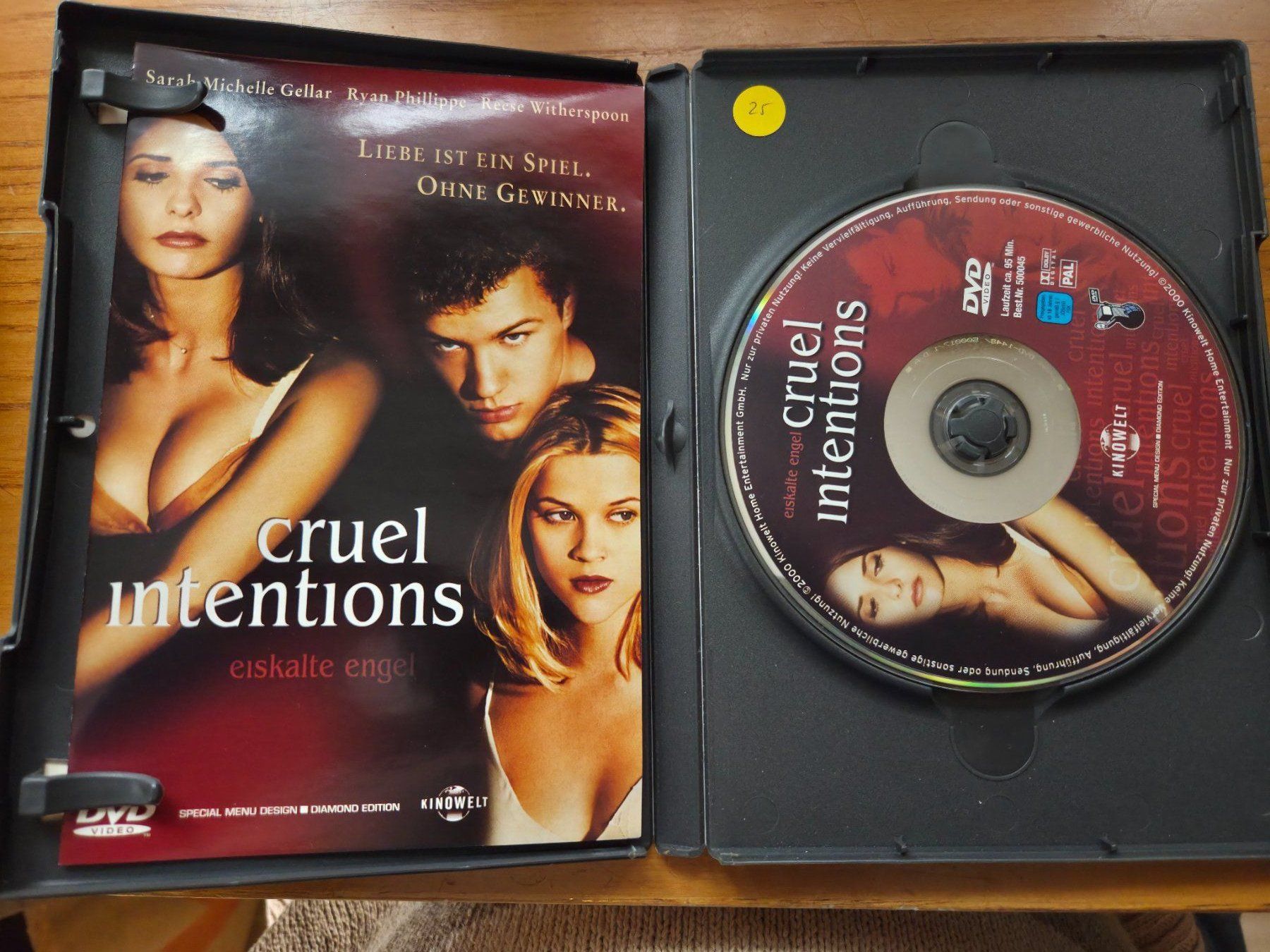 Tutti i DVDs: Cruel Intentions - Eiskalte Engel – Usato da Aldesago venduto da lusuardi 2
