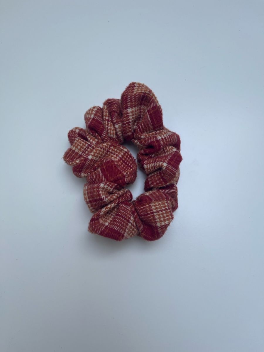 Accessori per capelli: Haargummi/Scrunchie kariert rot-weiss – Usato da Zürich venduto da lyn_tqp5