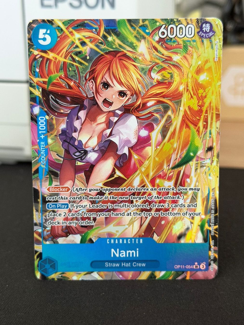 Bandai Carte collezionabili: Nami Alternate Art OP11-054 SR  – Nuovo (secondo la descrizione) da Brittnau venduto da TCGBratans