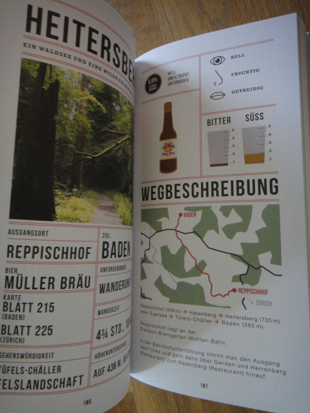 Libri: Bierwandern Schweiz Monika Saxer – Usato da Winterthur venduto da LemonTree5 2