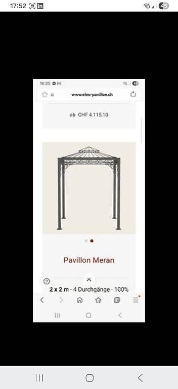 Tende & Padiglioni: Pavillon – Usato da Freienstein venduto da Nilson2