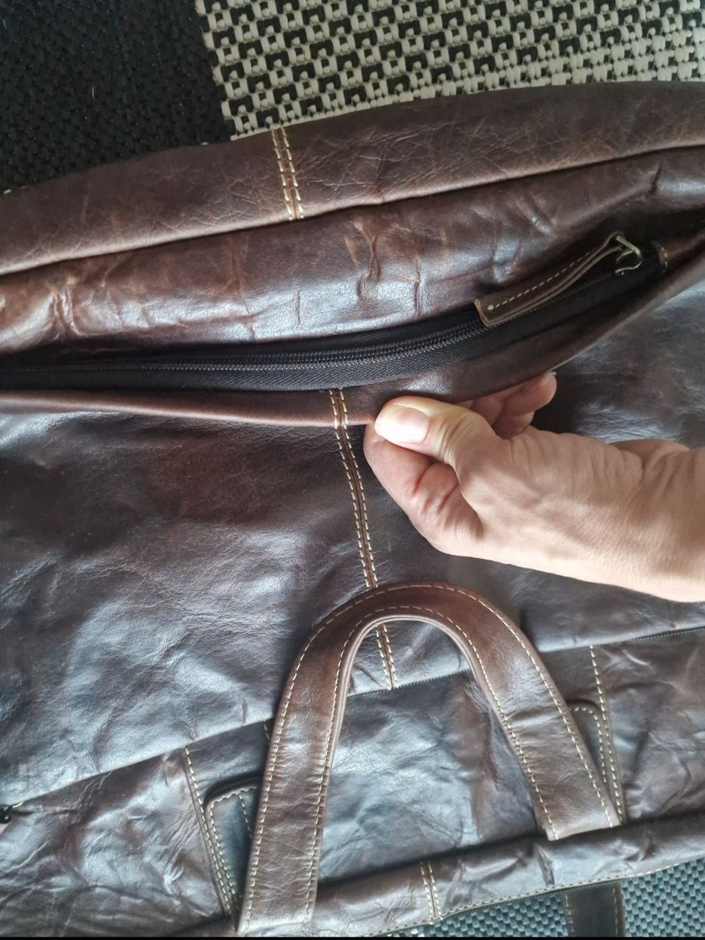 Borse: ALPENLEDER Herren Tasche – Nuovo (secondo la descrizione) da Langendorf venduto da Ariyan01 2