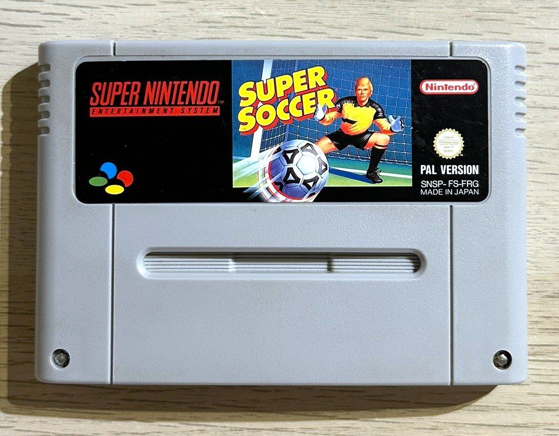 Nintendo Giochi: Super Soccer  SNES – Usato da St. Gallen venduto da Alpine.Arcade