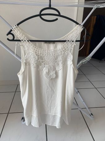 Top Farbe Weiss, Grösse S