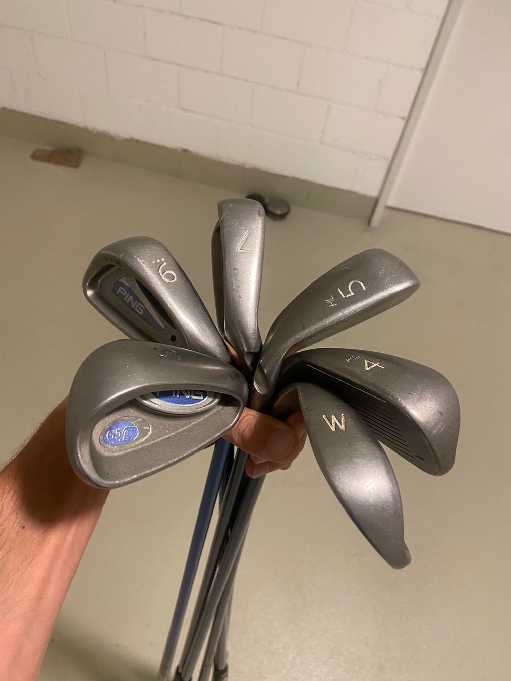 Ping Mazze & Set: Ping Golf - G2 & G5 - Ladies Half Iron Set - L-Flex - RH – Usato da Frauenfeld venduto da golfdude 1