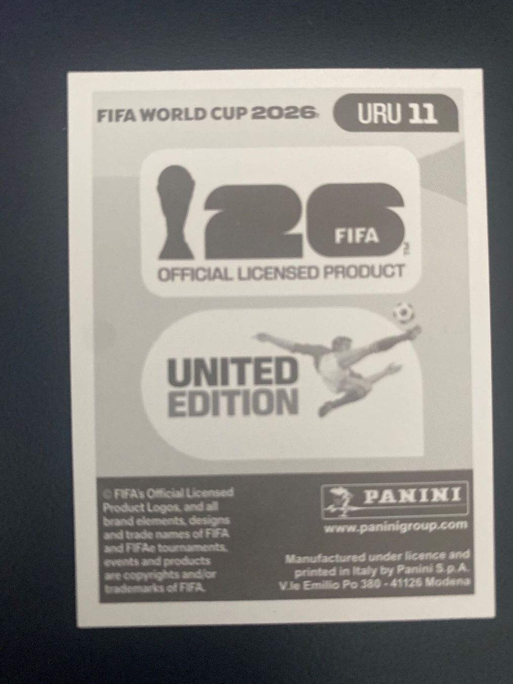 Panini Carte collezionabili: Panini FIFA World Cup Sticker URU 11 – Nuovo (secondo la descrizione) da Glattbrugg venduto da riseca 1