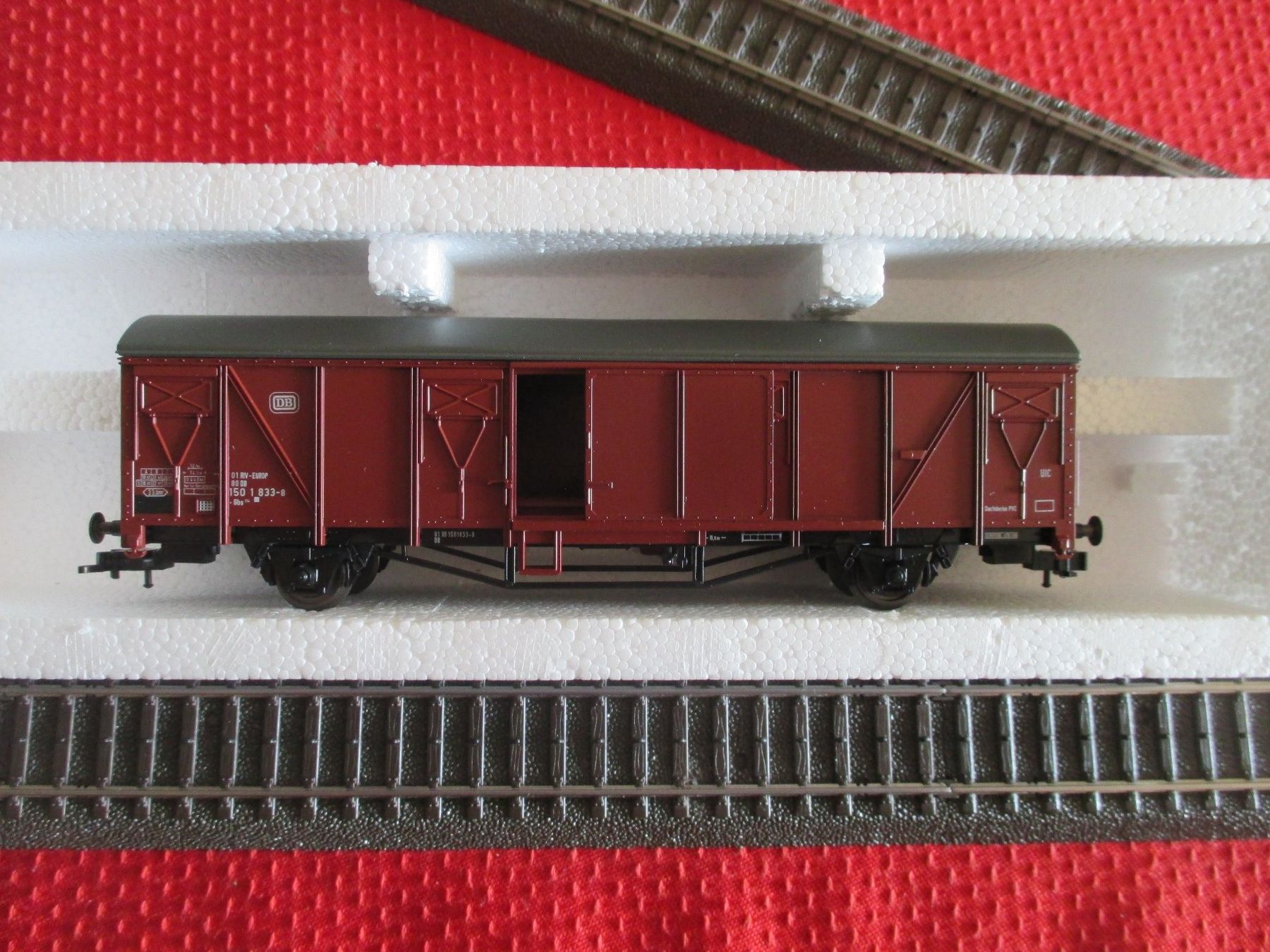 Roco Modellini di ferrovie: Roco H0 DB Güterwagen DC – Usato da Breitenbach venduto da anti11 5