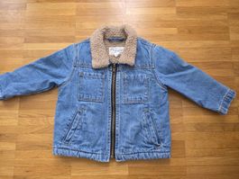 Teddyfutter Jeansjacke Gr. 80 top Zustand