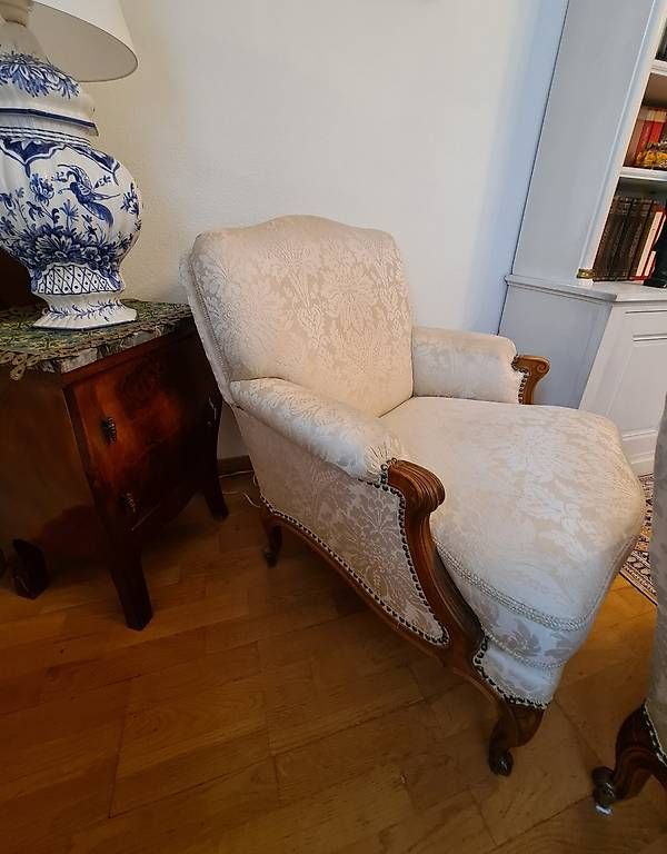 Divani: Hochwertiges antik Louis Philippe Sofa + 2 Sessel  – Usato da Luzern venduto da triandria