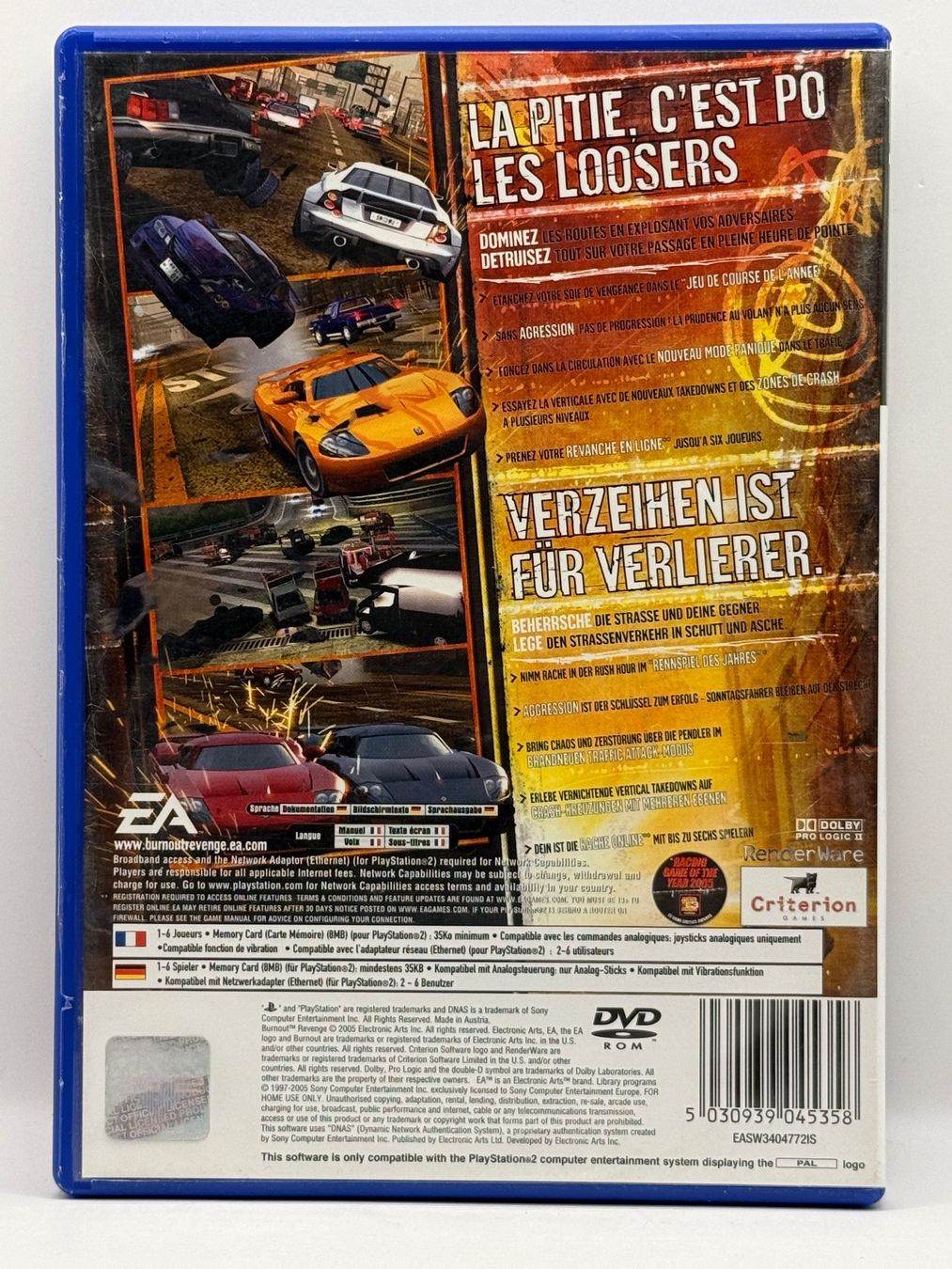 Giochi: Burnout Revenge - Playstation 2 - CIB – Usato da Dietikon venduto da gab_qz7y 1