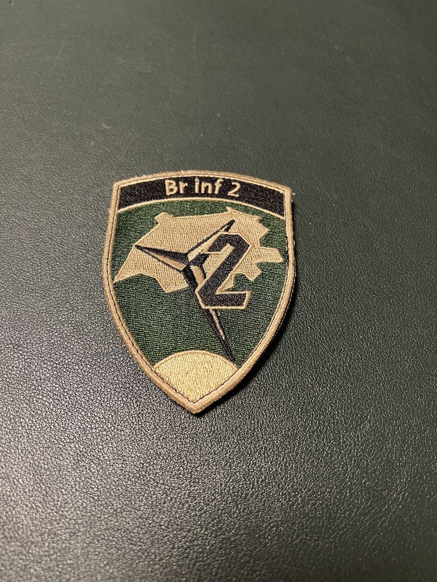 Schweizer Armee Placchette & Badge: Batch Br Inf 2 – Usato da Basel venduto da bowaems