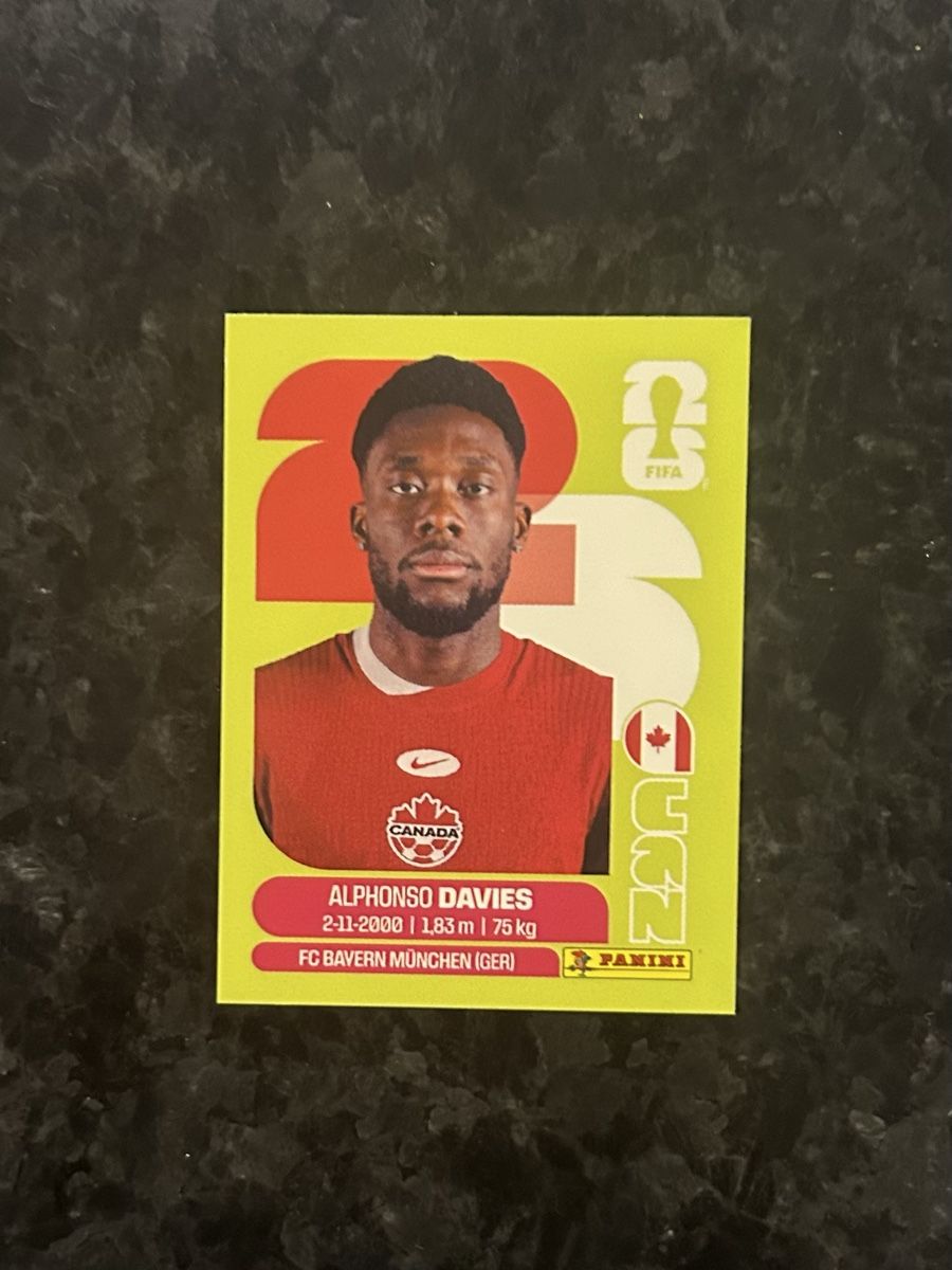 Panini Cartes à collectionner: Alphonso Davies – Neuf (Voir description) à Hausen par Sabzz